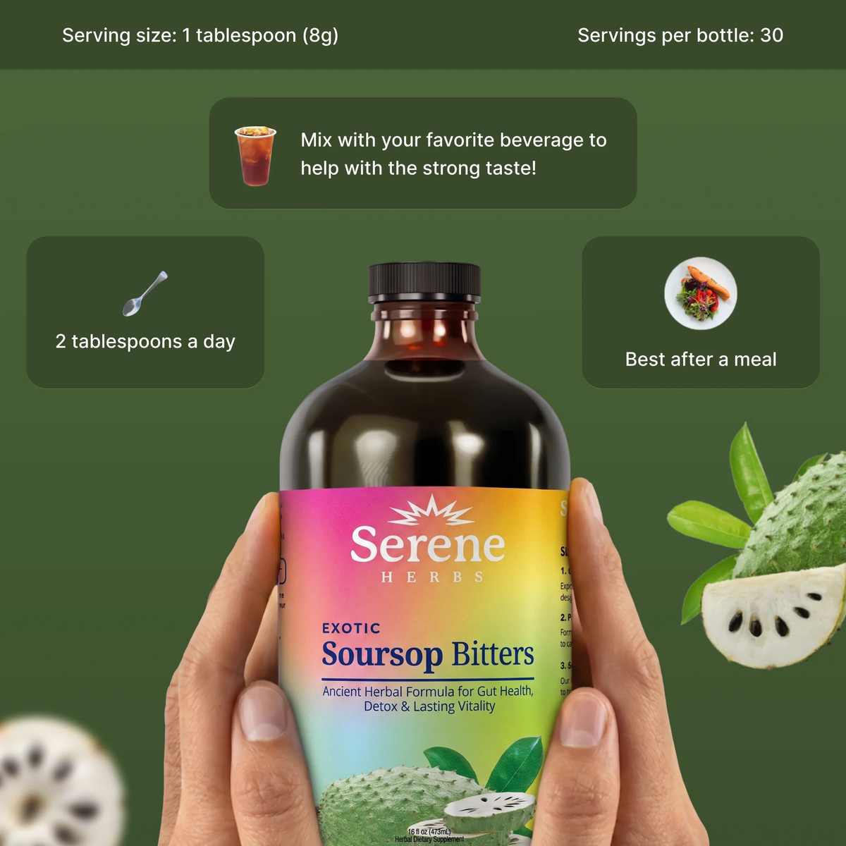 Soursop Bitters 3 Bottles